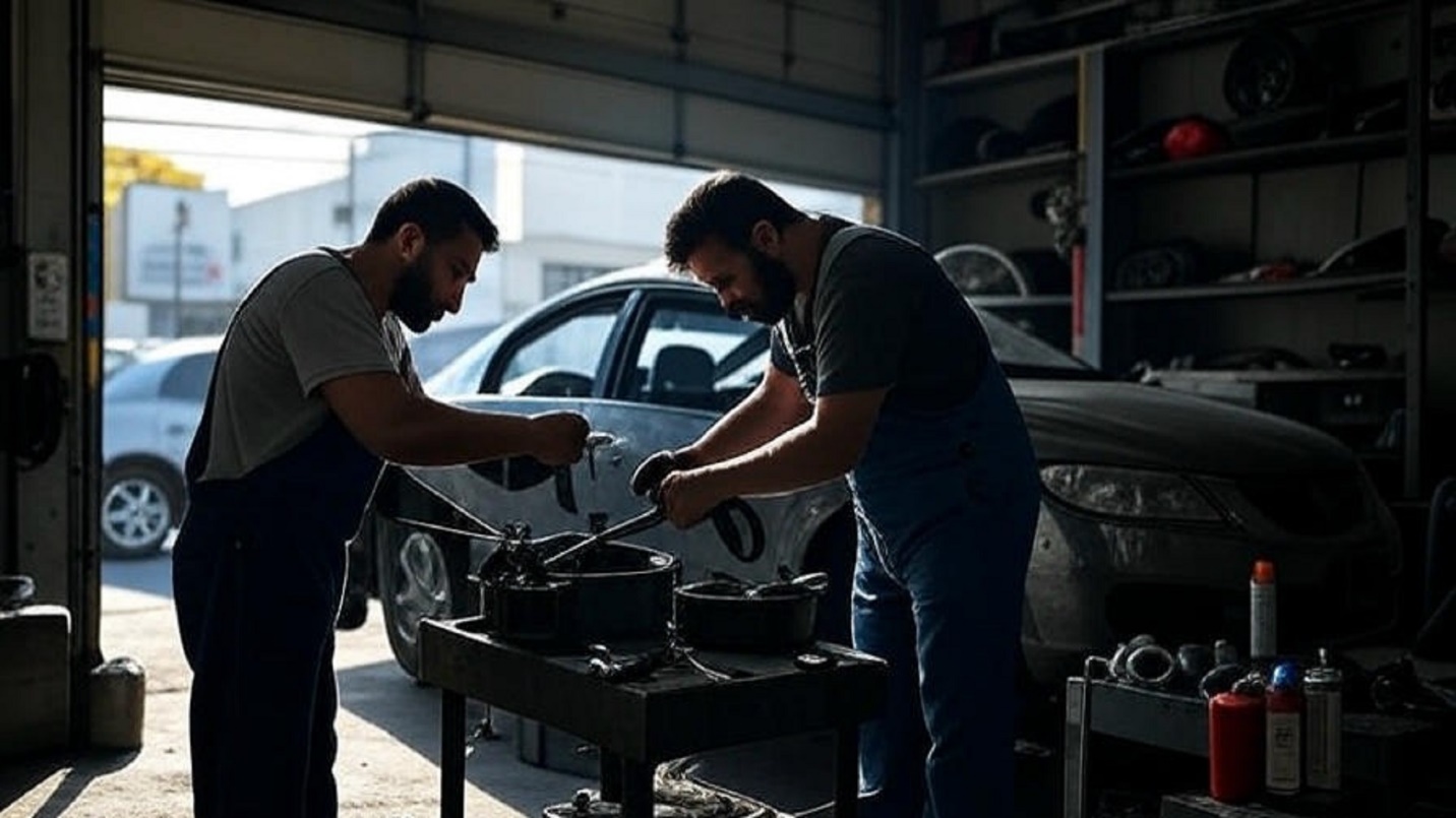تجربه و مهارت نیروهای فنی صافکاری