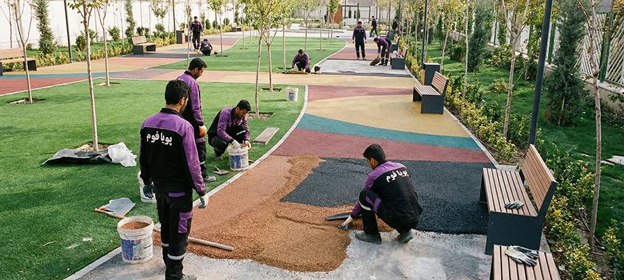 کفپوش درجاریز
